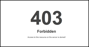 為什么網(wǎng)站會(huì)出現(xiàn)403 Forbidden？怎樣解決？